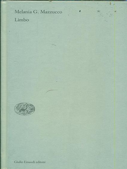 Limbo - Melania G. Mazzucco - copertina