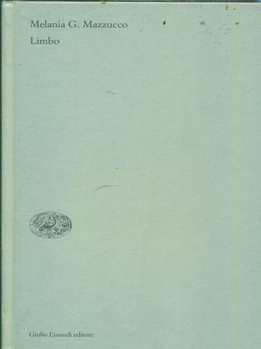 Limbo - Melania G. Mazzucco - copertina