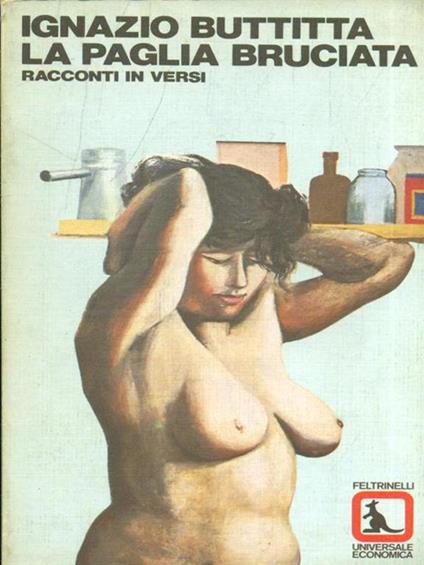 La paglia bruciata - Ignazio Buttitta - copertina
