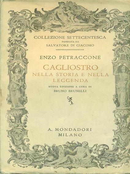 Cagliostro nella storia e nella leggenda - copertina