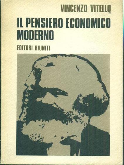 Il pensiero economico moderno - Vincenzo Vitello - copertina