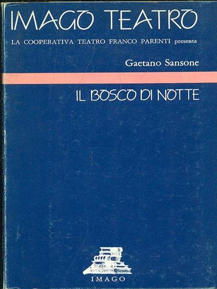 Il bosco di notte - copertina