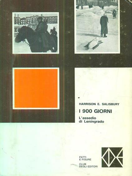 I 900 giorni - Harrison E. Salisbury - copertina