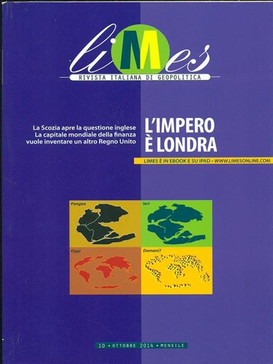 L' impero é Londra - copertina