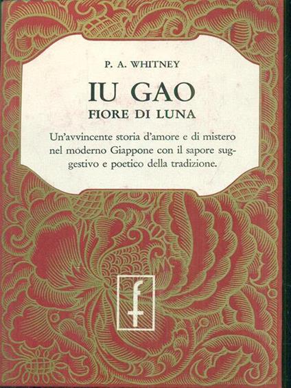 Iu Gao fiore di Luna - Phyllis A. Whitney - copertina
