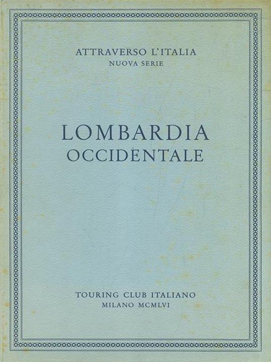 Lombardia Occidentale - copertina