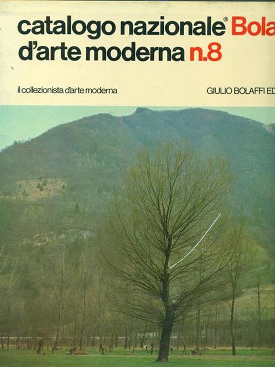 Catalogo nazionale d'arte moderna 4 Vol - copertina