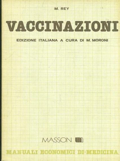 Vaccinazioni - M. Rey - copertina
