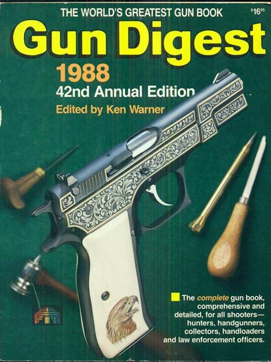 Gun Digest 1988 - Ken Warner - copertina