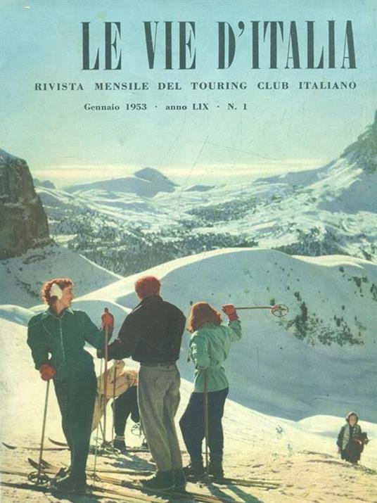 Le Vie d'Italia 1953 I-II - copertina