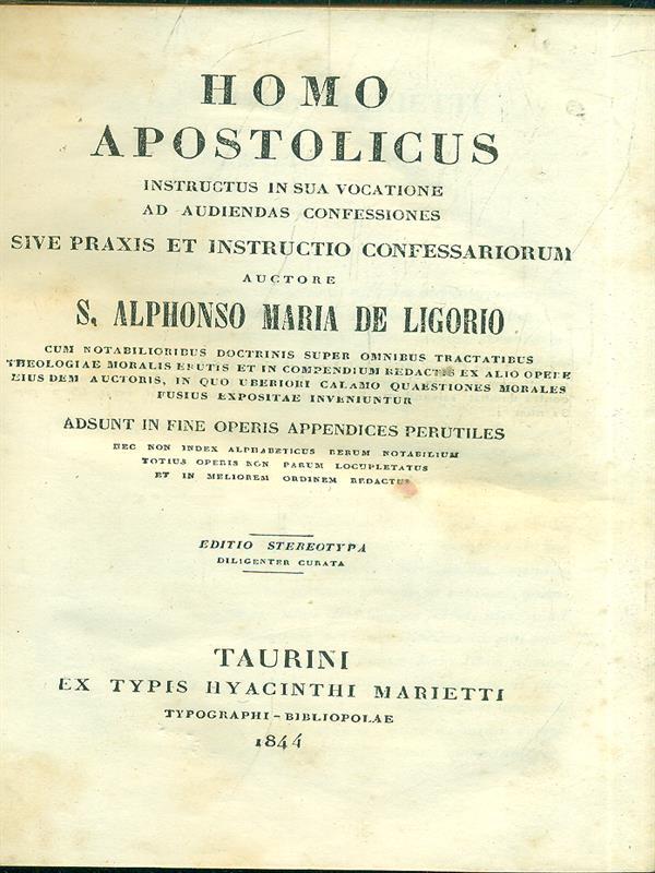 Homo Apostolicus