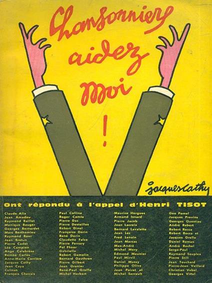 Chansonniers aidez-moi! - copertina