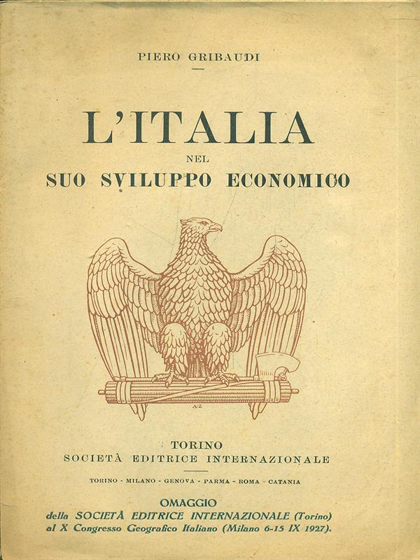 L' Italia nel suo sviluppo economico