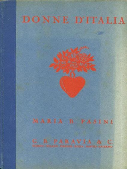 Donne d'Italia - Maria B. Pasini - copertina