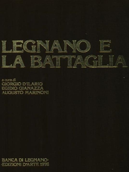 Legnano e la battaglia - copertina