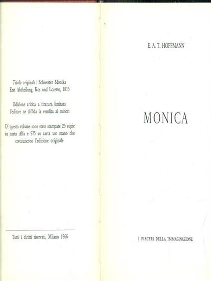 Monica - copertina