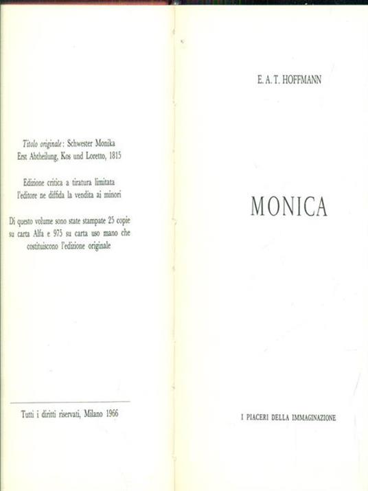Monica - copertina