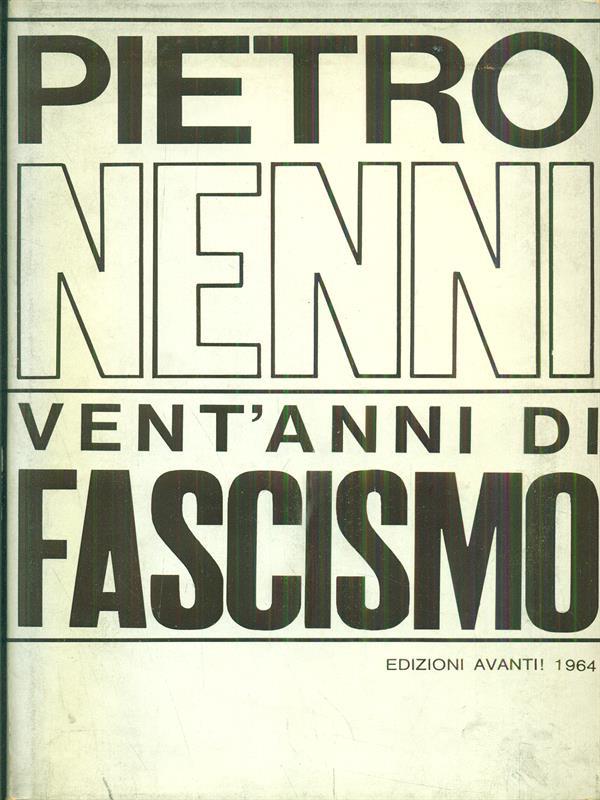 Vent'anni di fascismo