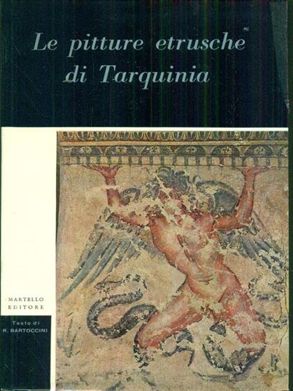 Le pitture etrusche di Tarquinia - copertina