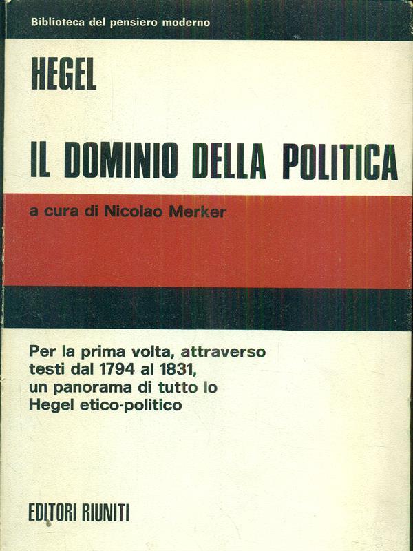 Il dominio della politica