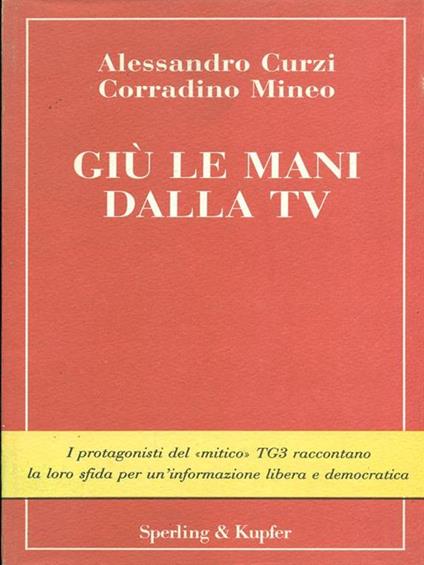 Giù le mani dalla tv - copertina