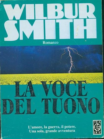 La voce del tuono - Wilbur Smith - copertina