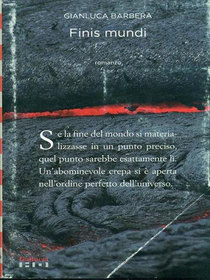 Finis mundi - Gianluca Barbera - copertina