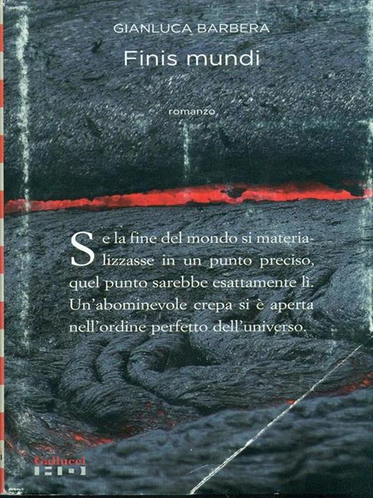 Finis mundi - Gianluca Barbera - copertina
