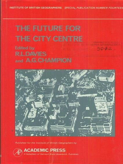 The future for the city centre - copertina