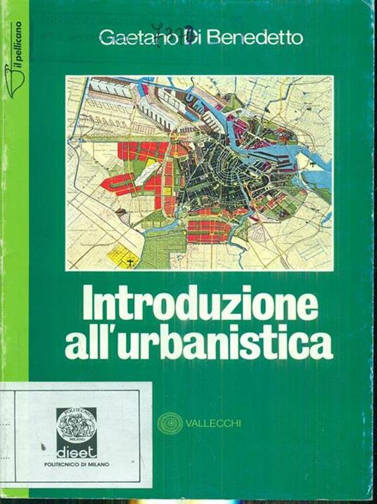 Introduzione all'urbanistica - copertina