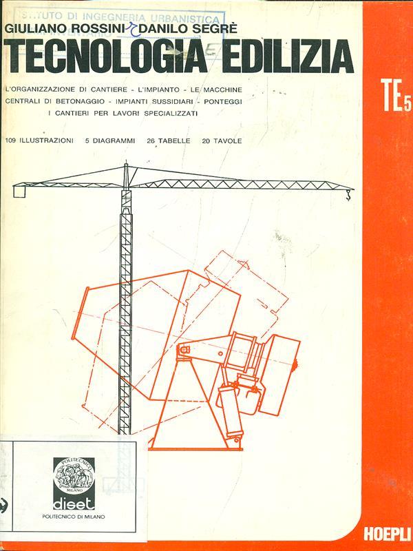 Tecnologia Edilizia - Volume 5