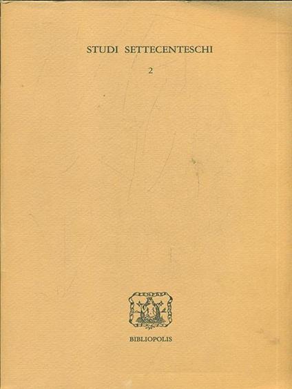 Studi Studenteschi 2. anno I, 1981. Fascicolo 2 - copertina