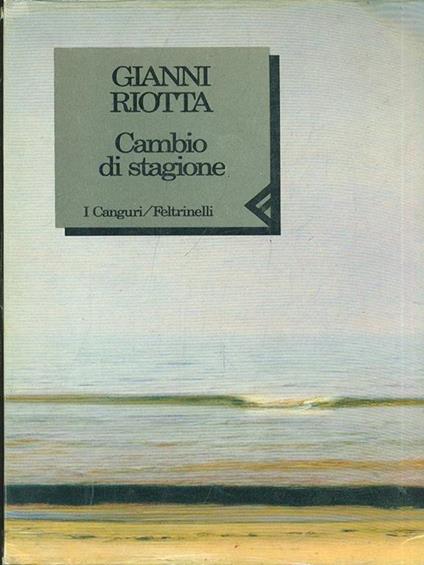 Cambio di stagione - Gianni Riotta - copertina