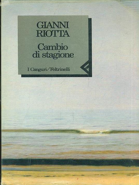 Cambio di stagione - Gianni Riotta - copertina
