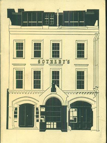 Sotheby's 216th season 1959-1960 - copertina