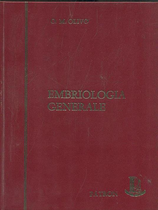 Embrologia generale - copertina