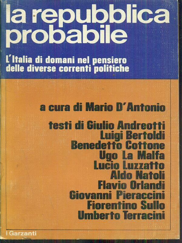 La repubblica probabile