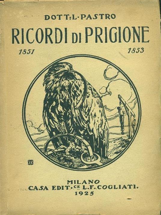 Ricordi di prigione - copertina