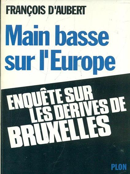Main basse sur l'Europe - copertina