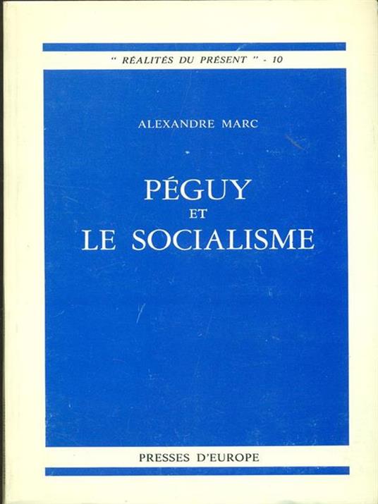 Péguy et le socialisme - Karl Marx - copertina