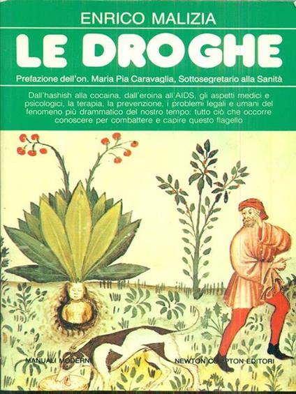 Le droghe - Enrico Malizia - copertina