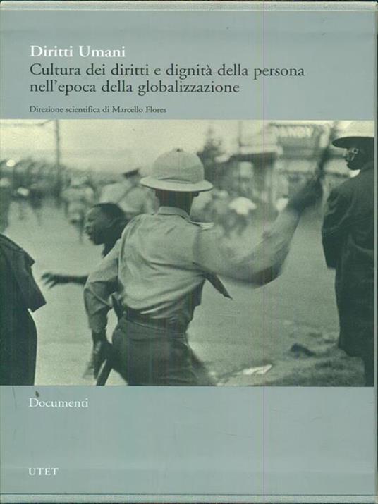 Diritti Umani Cultura dei diritti e dignità della persona nell'epoca della globalizzazione - copertina