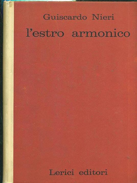 L' estro armonico - copertina