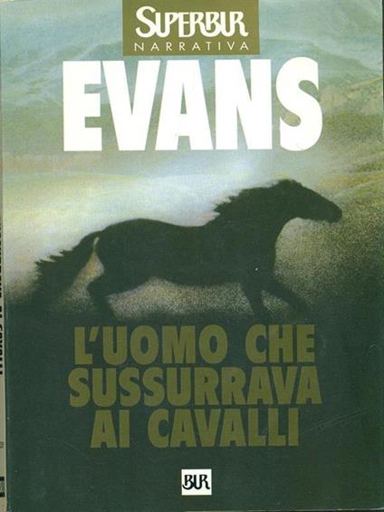 L' uomo che sussurrava ai cavalli - Nicholas Evans - copertina