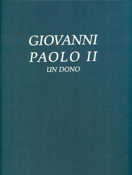 Giovanni Paolo II un dono - copertina