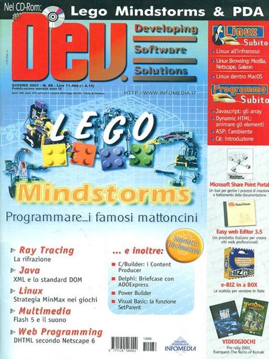Dev. N. 86/Giugno 2001 - copertina