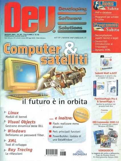 DEV. N. 83/Marzo 2001 - copertina
