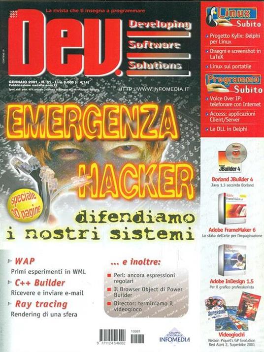 Dev. N. 81/Gennaio 2001 - copertina