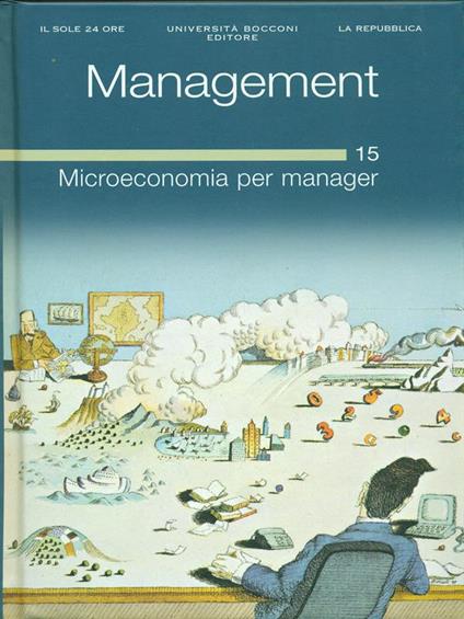 Management 15 - Microeconomia per manager - D.M.Kreps - copertina