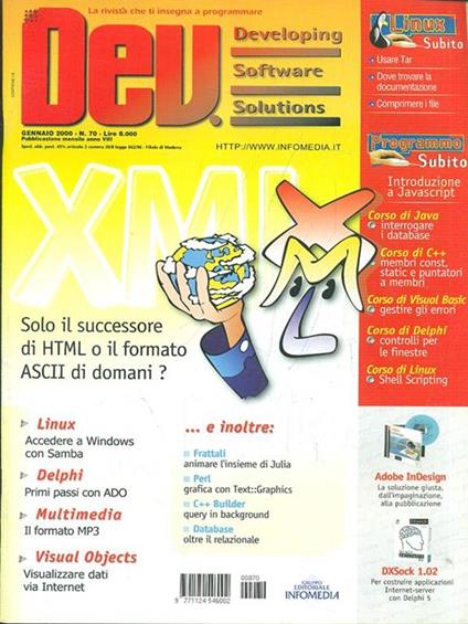 Dev. N. 70/Gennaio 2000 - copertina